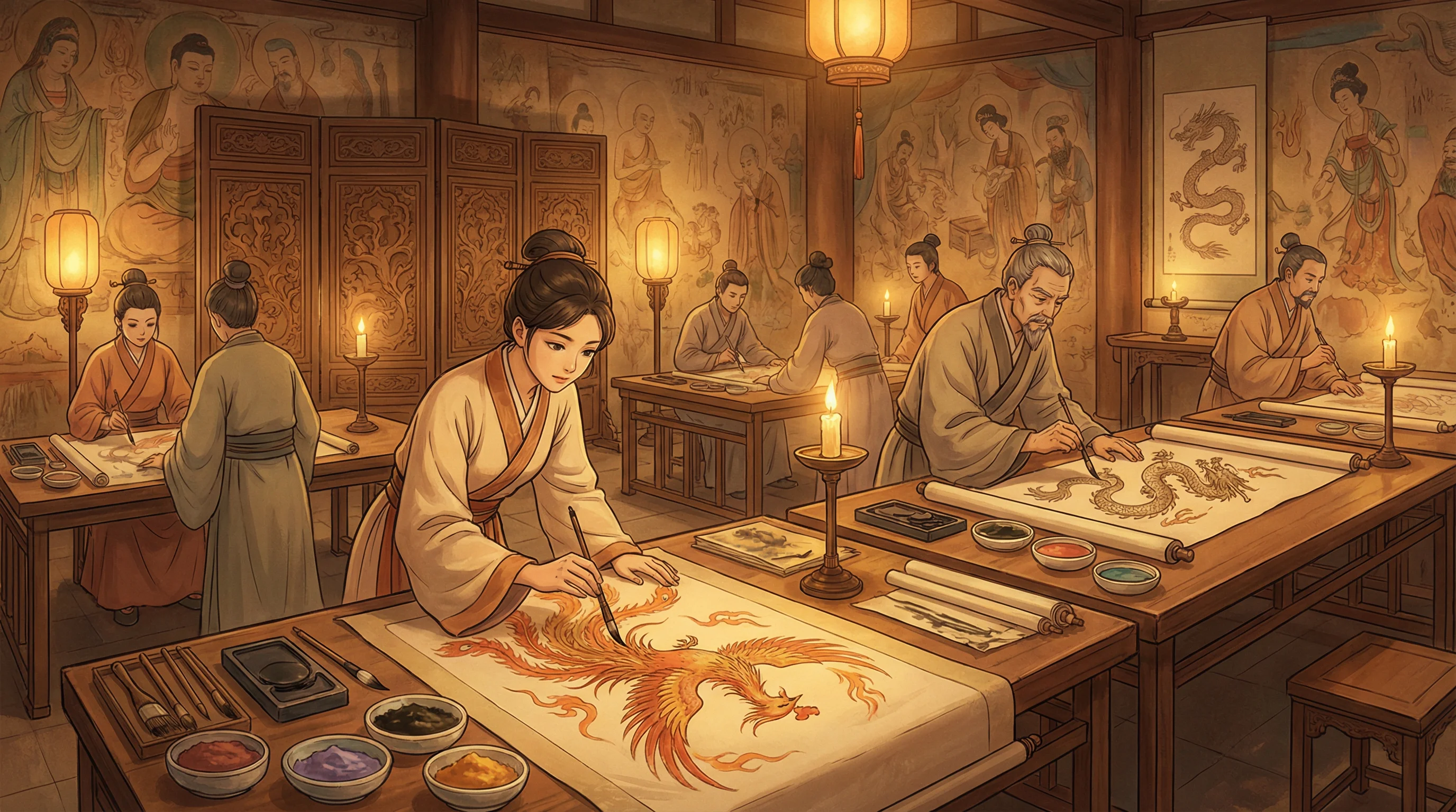 画师入驻 - 明日之战在线观看免费观看 国风动漫画师